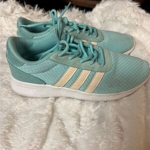 adidas Women's Athletic Shoes in Teal and Cream